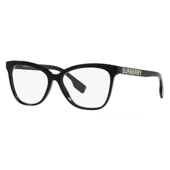 NEW BURBERRY EYEGLASSES BLACK WOMEN EYEWEAR BURBERRY BE2364F 3001 - Picture 1 of 3